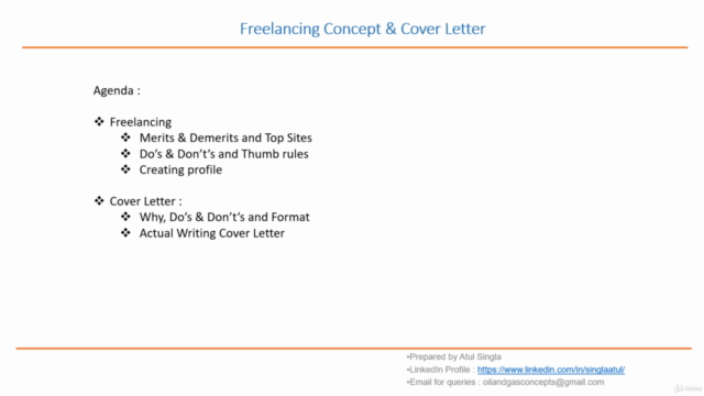 Freelancing Platform & Cover Letter – Screenshot 3