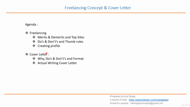 Freelancing Platform & Cover Letter – Screenshot 4