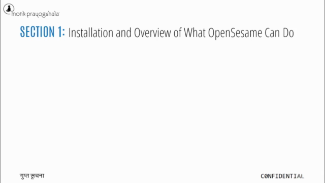 OpenSesame: The Experiment Building Software – Screenshot 3
