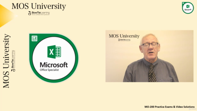 MO-200 Excel Associate Practice Tests and Video Solutions – Screenshot 4