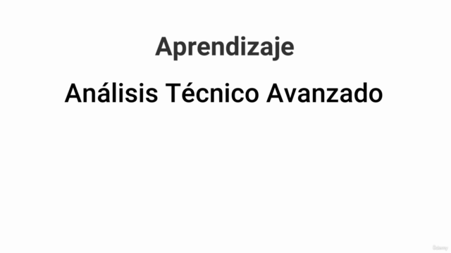 Curso de ANÁLISIS TÉCNICO Bursatil de Intermedio a AVANZADO – Screenshot 2