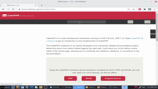 PHP CakePHP 4 Desde Cero – Screenshot 1