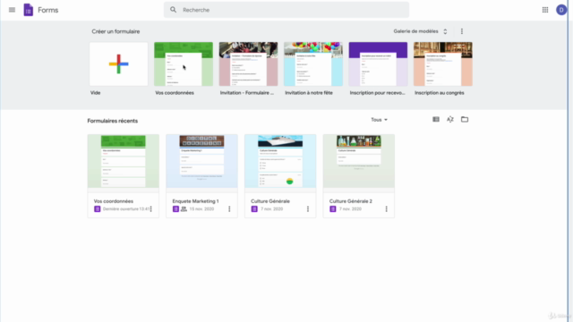 Google Forms de A à Z – Screenshot 2