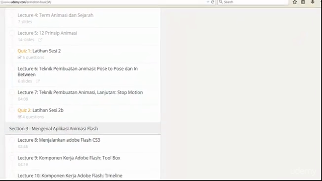 Animasi Fundamental terlengkap bagi Pemula – Screenshot 1