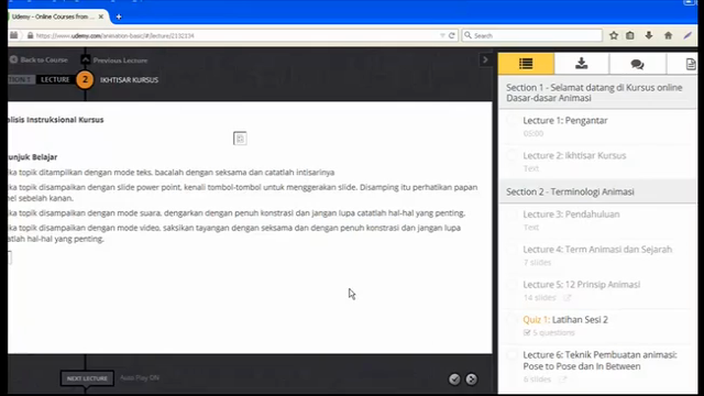 Animasi Fundamental terlengkap bagi Pemula – Screenshot 2