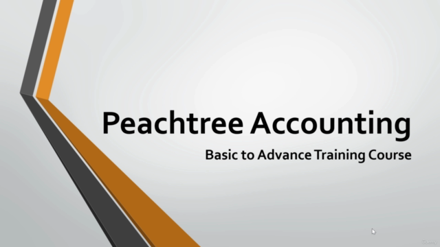 Mastering PeachTree by Sage Course Complete Training - Screenshot_01
