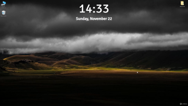 Wallpaper Engine: Build a minimal datetime wallpaper with JS – Screenshot 2