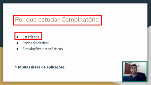Curso de Análise Combinatória – Screenshot 2