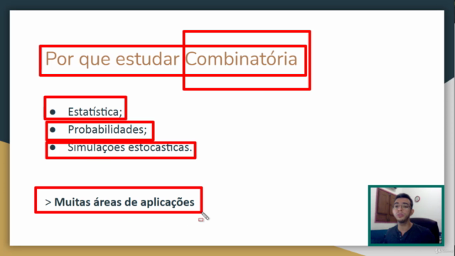 Curso de Análise Combinatória – Screenshot 3