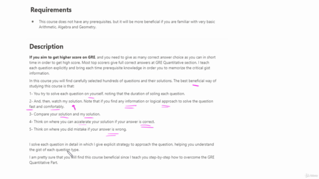 GRE - Comprehensive Quantitative Section (420 Questions ) – Screenshot 2