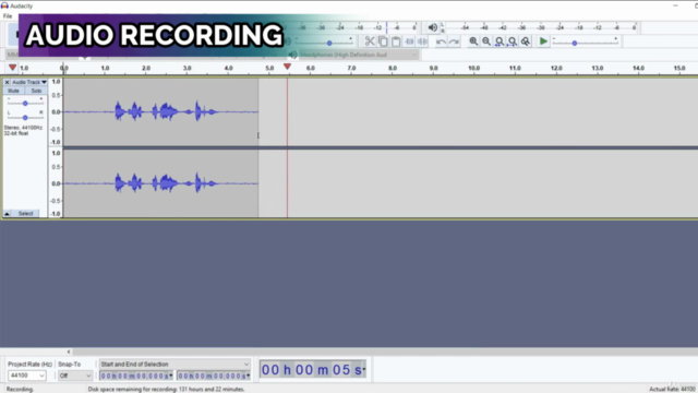 AUDACITY - Audio editing and recording For BEGINNERS – Screenshot 4