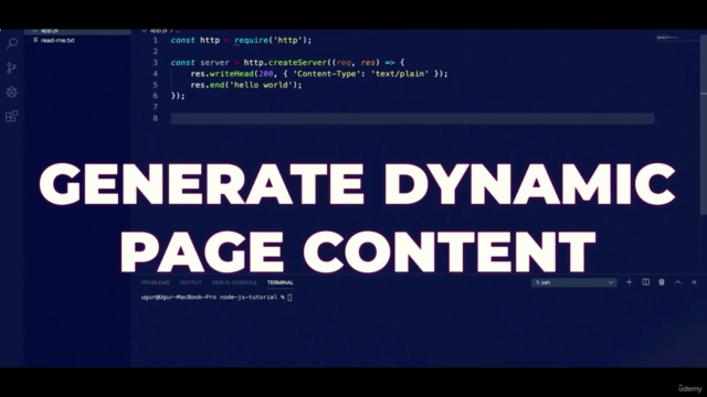 NodeJS For Beginners – Screenshot 2