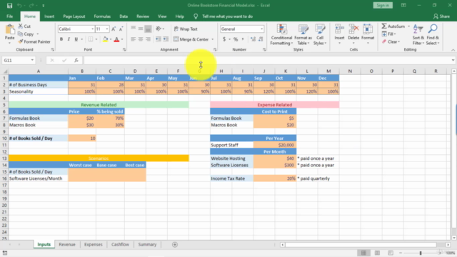 Financial Modeling for Beginners in Excel in 120 Minutes! – Screenshot 1