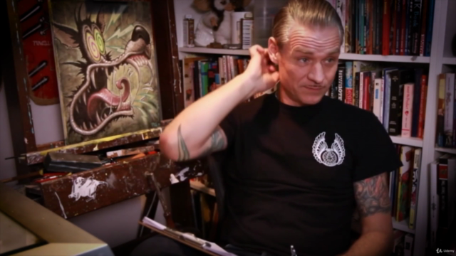 Sketching & Inking Masterclass with Peter Gustafsson – Screenshot 2