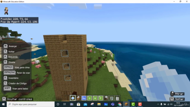 Minecraft Education para Ensino Fundamental e Médio – Screenshot 1