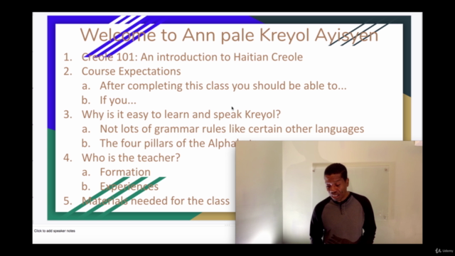 Introduction To Haitian Creole – Screenshot 4