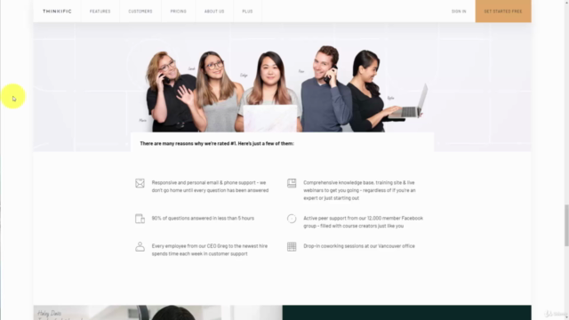 Thinkific Beginners & Advanced: Fast Track Training – Screenshot 1