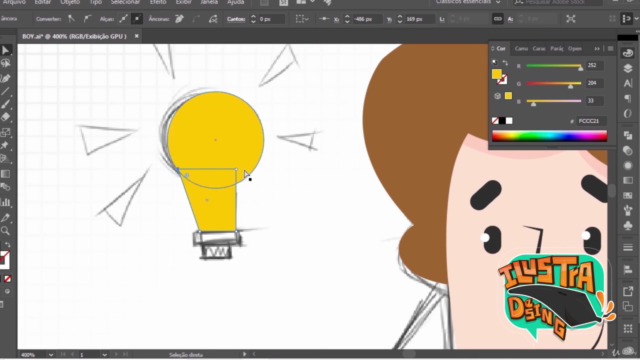 Design de Personagens em Flat Design | Ilustra Design – Screenshot 1