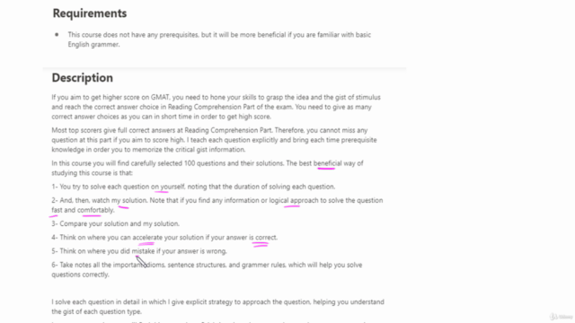 Gmat - Reading Comprehension Practice Questions (100) – Screenshot 3