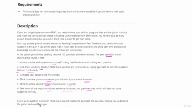 Gmat - Reading Comprehension Practice Questions (100) – Screenshot 4