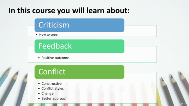 How to give effective feedback and manage conflict – Screenshot 2