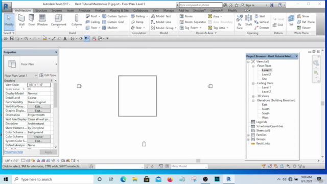 Revit Tutorial Masterclass – Screenshot 3