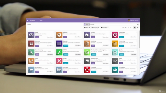 Odoo: Conceptos avanzados de Modelos para programadores – Screenshot 1