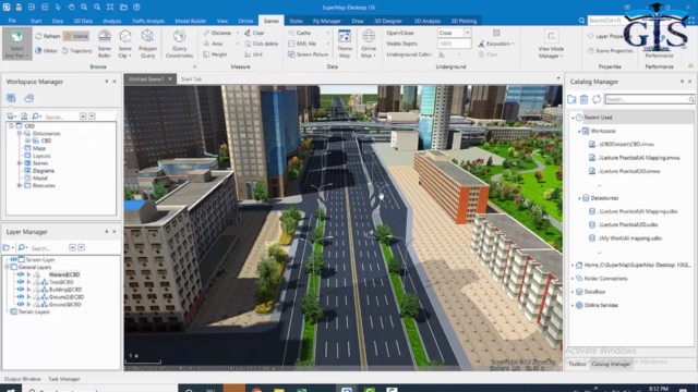 SuperMap iDesktop 10i Level 1: SuperMap for Smart GIS Work – Screenshot 1