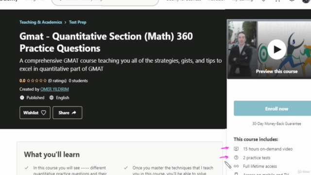 Gmat - Quantitative Section (Math) 360 Practice Questions - Screenshot_01