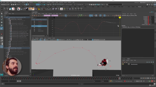 Animate a professional looking jump in Autodesk Maya – Screenshot 4