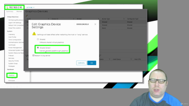 NVIDIA GRID shared GPU and CUDA for VMware vSphere ESXi – Screenshot 3