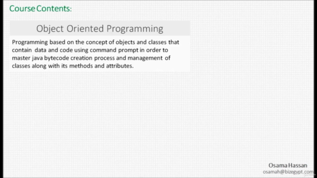 Object-Oriented Programming Using Java – Screenshot 1