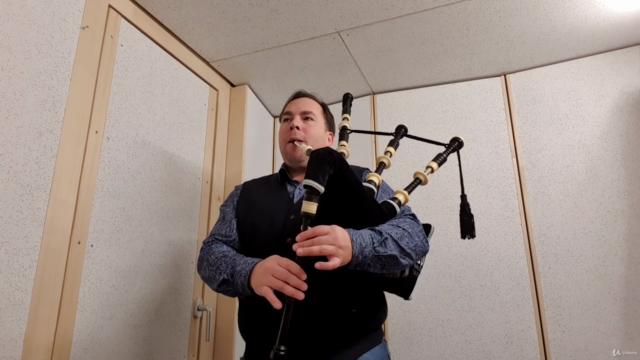 Highland Bagpipe Basic Exercises - Absolute Beginners – Screenshot 1