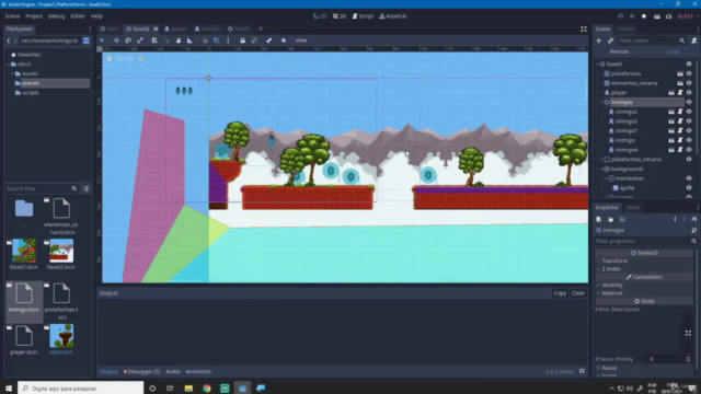 Criação de games de plataforma 2D com a Godot Engine. – Screenshot 3