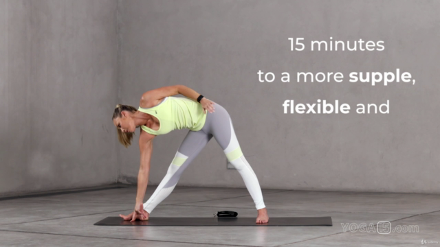 15-Minute Yoga For Strength And Flexibility – Screenshot 4