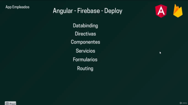 App Empleados con Angular 11 y Firebase – Screenshot 1