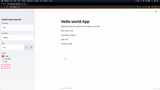 Master Streamlit: Build Dashboards with Streamlit & Python – Screenshot 2