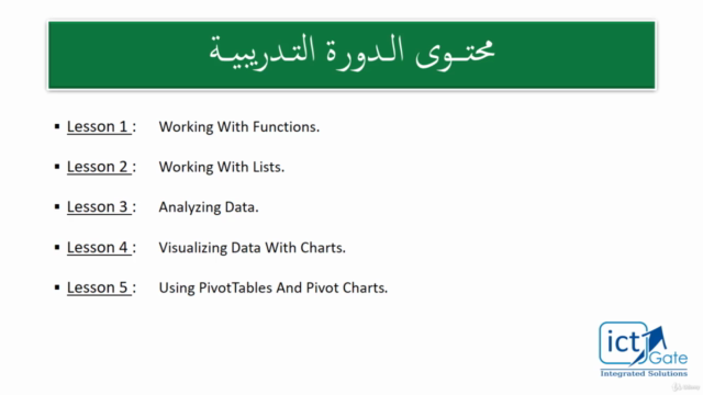 إحتراف الإكسيل- MS Excel "Basic To Intermediate" [ARABIC] - Screenshot_02