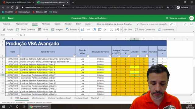 Conhecer Excel Online da Microsoft – Screenshot 1