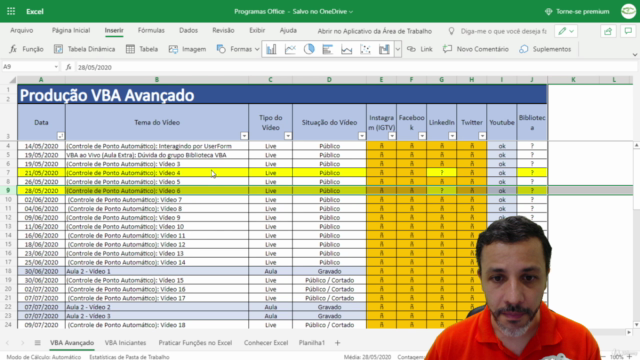 Conhecer Excel Online  da Microsoft - Screenshot_03