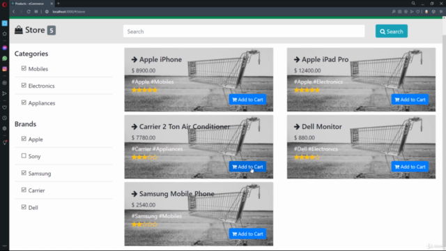 Complete React Ultimate Guide | eCommerce | Func Comp &Redux – Screenshot 2