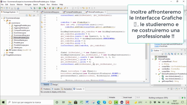 Java Intermediate e le Interfacce Grafiche – Screenshot 4