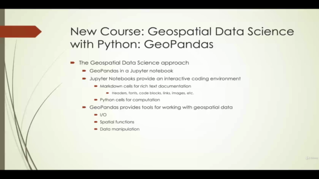 Geospatial Data Science with Python: GeoPandas – Screenshot 2