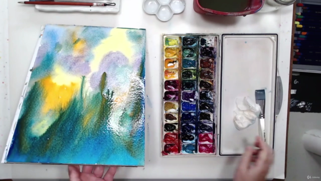 Gouache and Watercolor Flowers – Screenshot 4