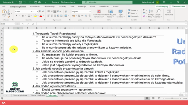MS Excel Poznaj Tabele Przestawne - Screenshot_01