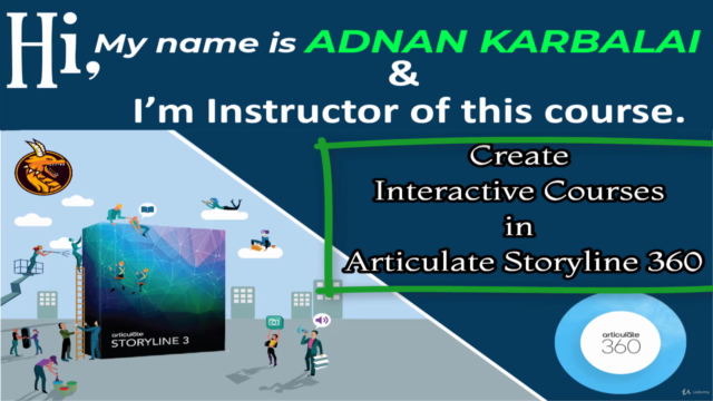 Create Interactive Courses in Articulate Storyline 360 – Screenshot 1