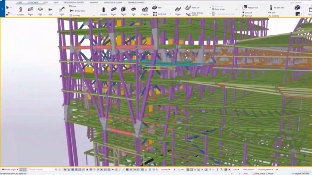 tekla structures version 2020 (steel structures) – Screenshot 2