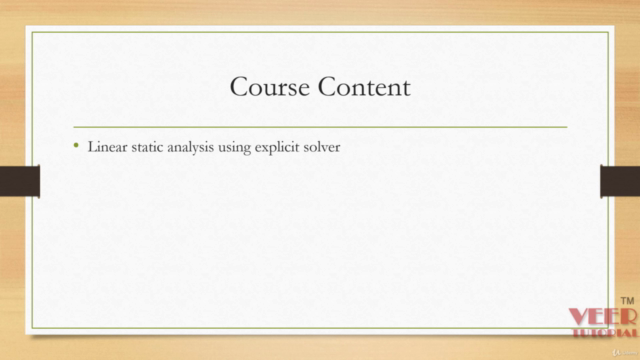 LS DYNA - A Simulation Training with Practical Applications – Screenshot 3