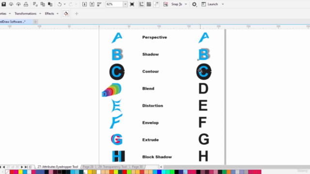 Corel DRAW for Beginners: Design in Corel Draw – Screenshot 4