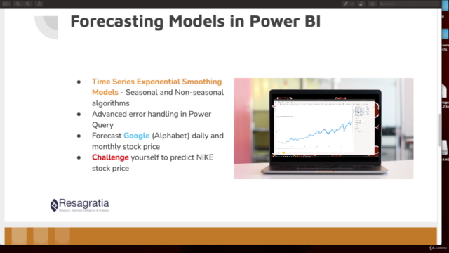 Time Series Analysis and Forecasting using Power BI – Screenshot 2